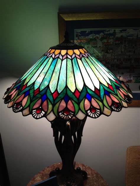 Pin by Akhtar Ali on Have You Seen This Lamp | Stained glass lighting, Stained glass rose ...