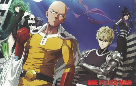 Wallpaper anime, art, sonic, Saitama, OnePunch-Man, Geno, Tornado of Terror, Tatsumaki, Caped ...