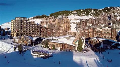 Avoriaz ski resort - Drone footage from Winter 2016 season (optimised) - YouTube