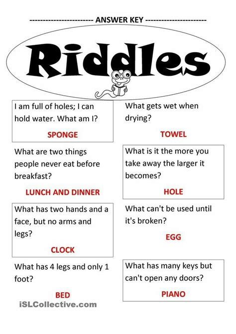 Pin by Izzy on English class | Jokes for kids, Jokes and riddles, Funny riddles