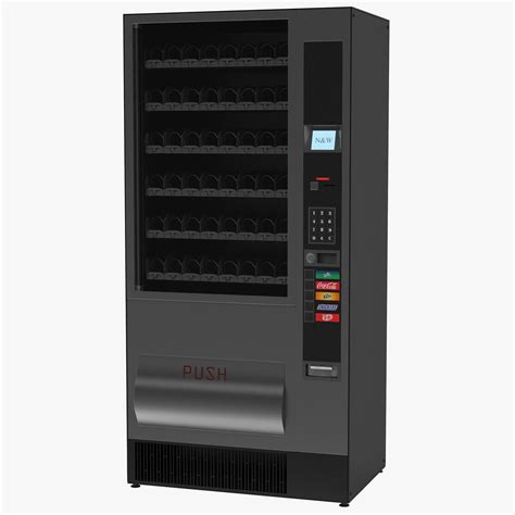 Drink Vending Machine 3D Model 3D Model #AD ,#Vending#Drink#Model#Machine | Drink vending ...