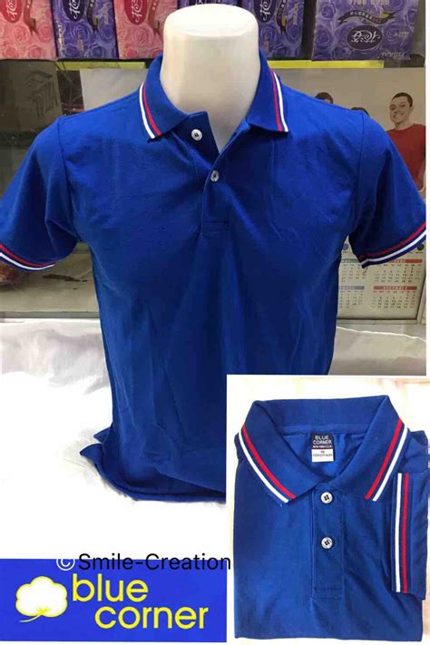 Blue corner Men's Polo shirt #2(Royal blue) | Lazada PH