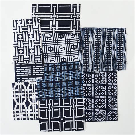 Yukata Fabric Pack - Indigo – Brooklyn Haberdashery