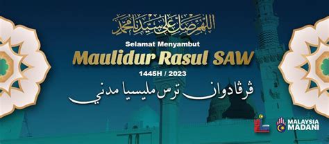 Maulidur Rasul 2023/1445H: Tarikh & Tema Sambutan