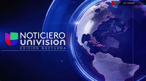 'Noticiero Univision Edición Nocturna' open - YouTube