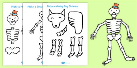 Make a Moving Skeleton | Support Teaching on Funnybones