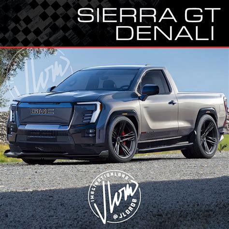 GMC Sierra EV Denali Single Cab GT and Dually Would Complement the CGI Range - autoevolution