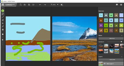 NVIDIA Canvas: using AI to create landscapes by Jose Antunes - ProVideo ...