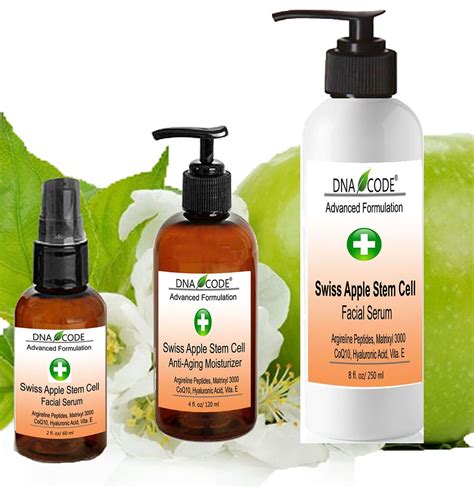 Swiss Apple Stem Cell Serum Argireline, Matrixyl 3000, Hyaluronic Acid ...