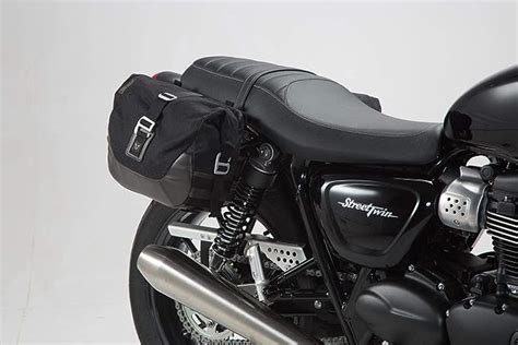 SW-Motech Legend Gear Side Pocket System for Triumph Street Twin/Street Cup 900 (16-): Amazon.co ...