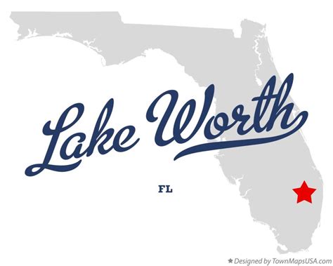 Lake Worth Florida Map - Sarah Cornelle