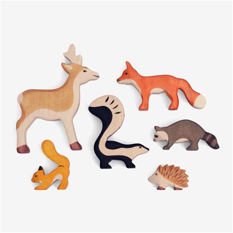 Holztiger Woodland Animal Set | Đồ chơi