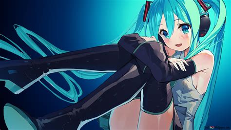 Hatsune Miku 4K wallpaper download