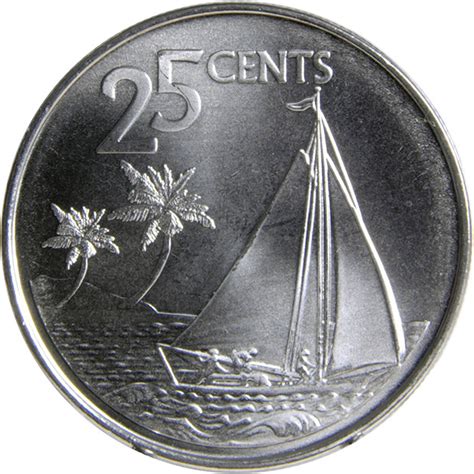 Bahamas 25 Cents - Foreign Currency