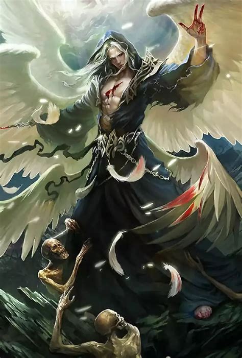 Aasimar D&D Character Dump | Aasimar, Angel warrior, Character inspiration male