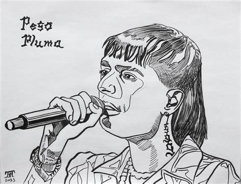 Peso Pluma Sketch by TArthurSmith on DeviantArt