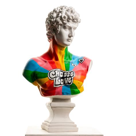 Pop Art Sculpture, David Statue, Roman Sculpture, Pop Art, Contemporary Sculpture, Pride, Pride ...