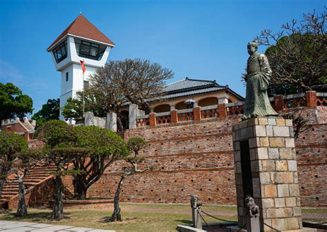 Anping Fort Or Fort Zeelandia View A Former Dutch Stronghold Statue Of ...