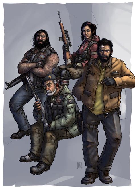 Left 4 Dead old concept art image - ModDB