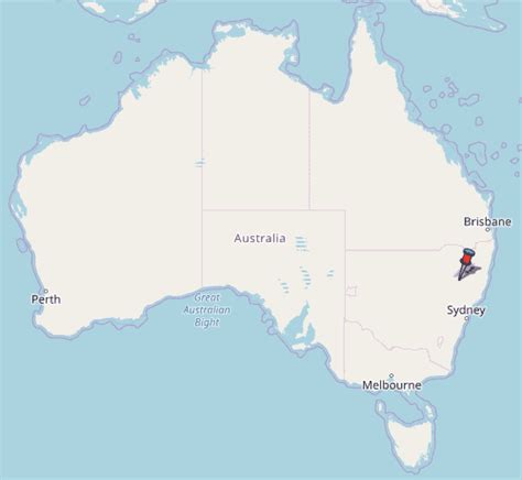 Gunnedah Map Australia Latitude & Longitude: Free Maps