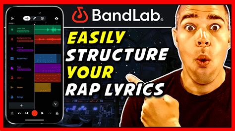 How To Quickly Structure Your Rap Lyrics Using Bandlab | How To Write A Rap - ColeMizeStudios