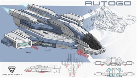 Ruedy Stacher - Spaceship Design Heavy Fighter