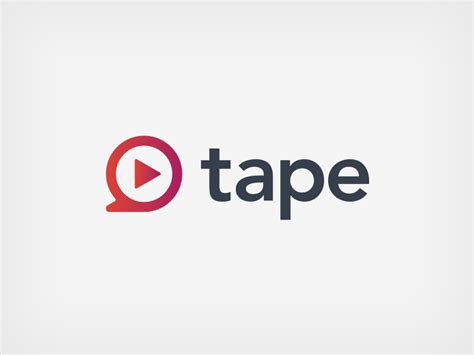 Tape Logo | ? logo, Logo design, Logo inspiration