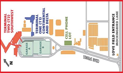 map of dallas love field airport terminal - Google Search | Dallas love ...