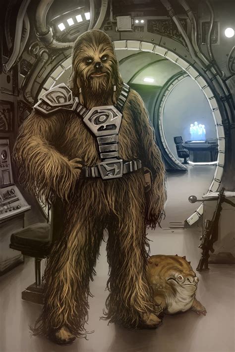 Commission: Wookie Scoundrel | Star wars characters pictures, Star wars ...