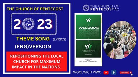 2023 Theme Song (English) | The Church Of Pentecost (Lyrics) - YouTube