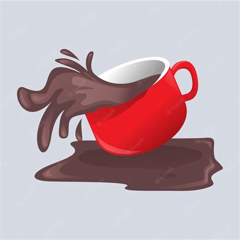 Premium Vector | Coffee splash