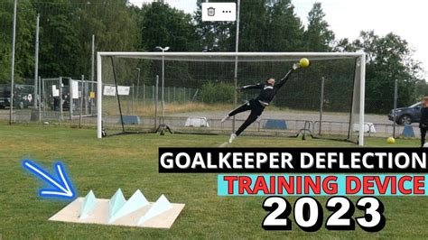 Goalkeeper deflection training equipment | Goalkeeper reflection device ...