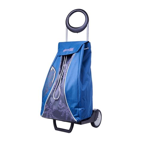 Gimi Shopping Trolley Market (Blue) | Shopee Singapore