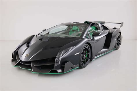 Ultra-Rare Lamborghini Veneno Roadster Has a Blue-Blooded Owner, Yours for $7,350,000 ...