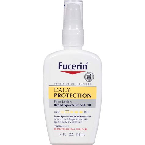 Eucerin Sensitive Skin Experts for Daily Protection Face Lotion 4 oz - Walmart.com