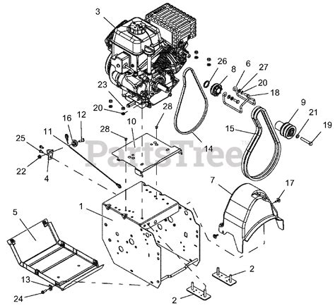 Ariens 921030 - Ariens Deluxe 28" Snow Blower, Ariens AX 254cc engine (SN: 100000 - 149999 ...