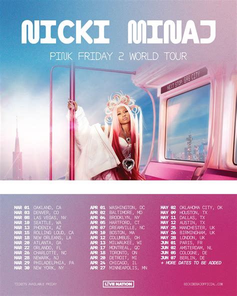 Nicki Minaj announces 'Pink Friday 2' 2024 tour