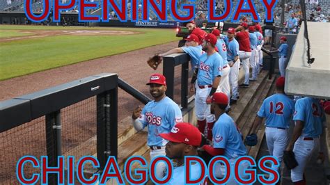 Chicago Dogs Baseball Opening Day Dia de Apertura - YouTube