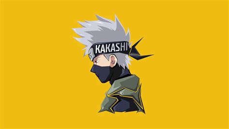 3840x2160 Kakashi Hatake Minimal 4K 8K 4K Wallpaper, HD Minimalist 4K ...