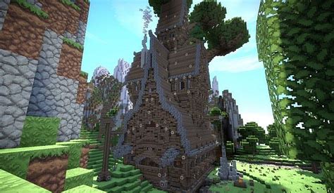 SkyFR - Huge Steampunk Mansion [Download] Minecraft Project