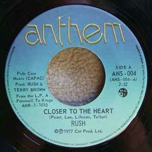 Rush - Closer To The Heart (1977, Vinyl) | Discogs