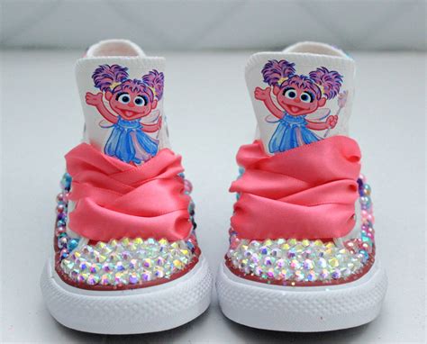 Abby Cadabby shoes- Abby Cadabby bling Converse-Girls Abby Cadabby Sho ...