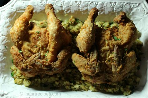 Deep Fried Cornish Game Hens | I Heart Recipes