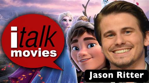 Interview with Jason Ritter From Frozen 2 | iTalk Movies - Popcorn Talk ...