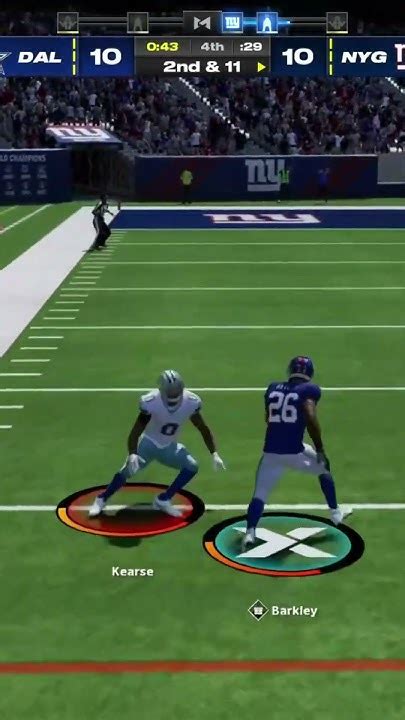 NYG VS COWBOYS How many yard will saquon have? 👀🤫🔥#madden24 - YouTube