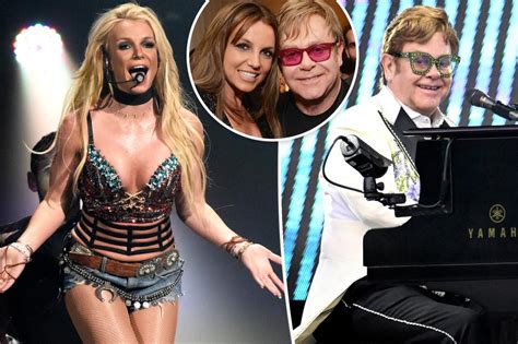 Britney Spears records 'Tiny Dancer' duet with Elton John