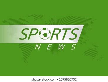 Sports News Logo Vector Logo Image Stock Vector (Royalty Free ...