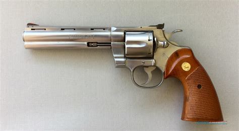 Colt Python Stainless Steel 6 inch Barrel 357 M... for sale