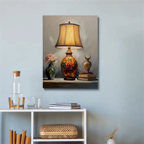 Lamp Painting | Art Of Paint By Numbers