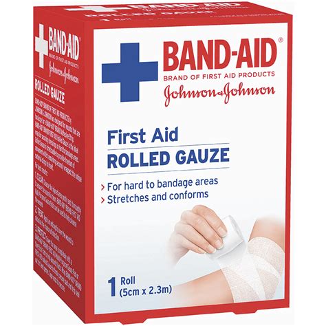 Rolled Gauze 2.3m | BAND-AID® Brand of First Aid Products